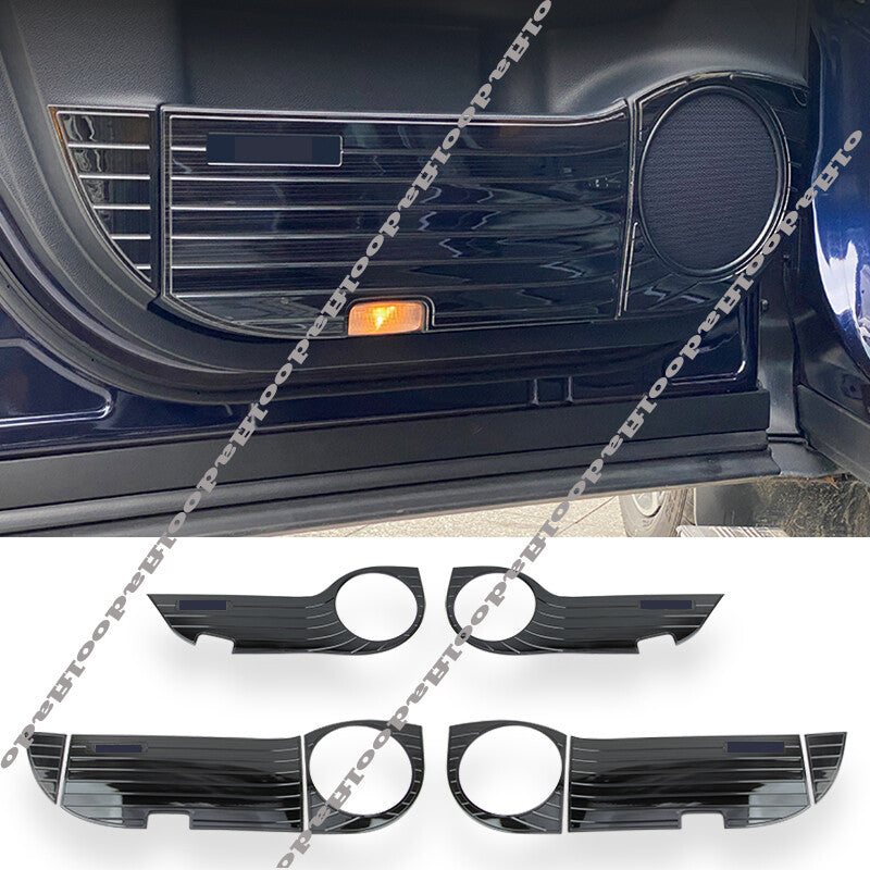for Lexus RX350 RX450H 2016-2022 Black steel Door Anti Kick Pad Protective cover