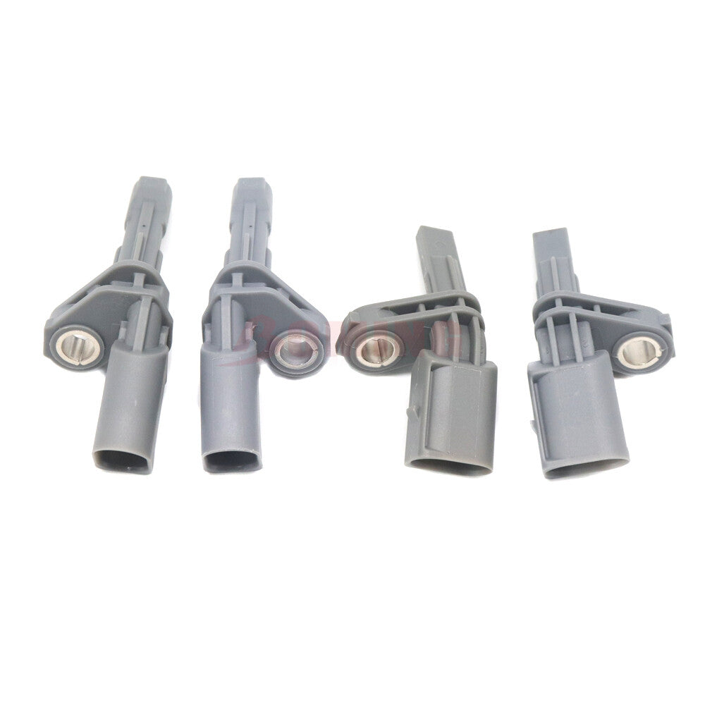 Four brand-new ABS wheel speed sensors are compatible with for Audi Q7, Q3, A3, for Volkswagen for Golf , for Tiguan , for Passat , CC, and Touareg.