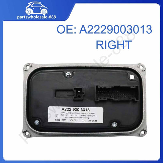 Headlight Control Unit for Mercedes-Benz A2229003013 A2479004104 A2479004204