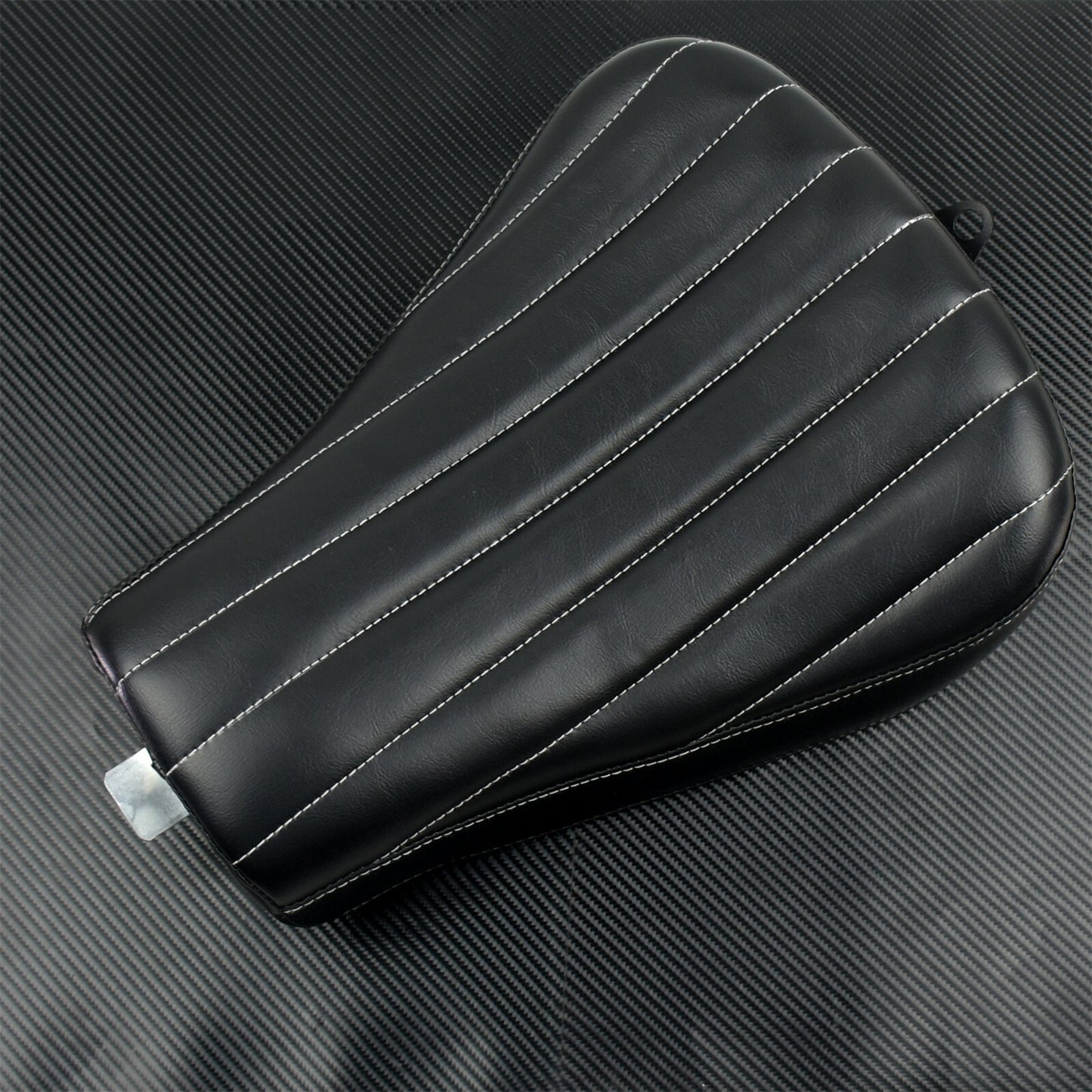 Stripe Driver Solo for Seat + Passenger Cushion Pillon Pad Fit For Sportster 2010-15