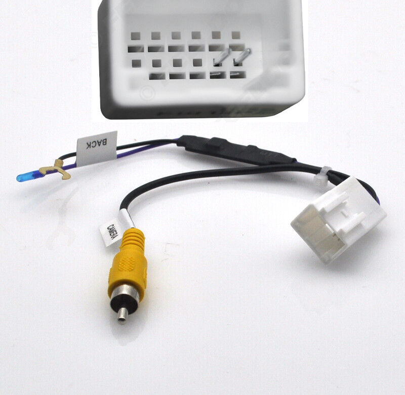 Reverse Camera Retention Adaptor Cable volt tranformer wire for Toyota 12 pin