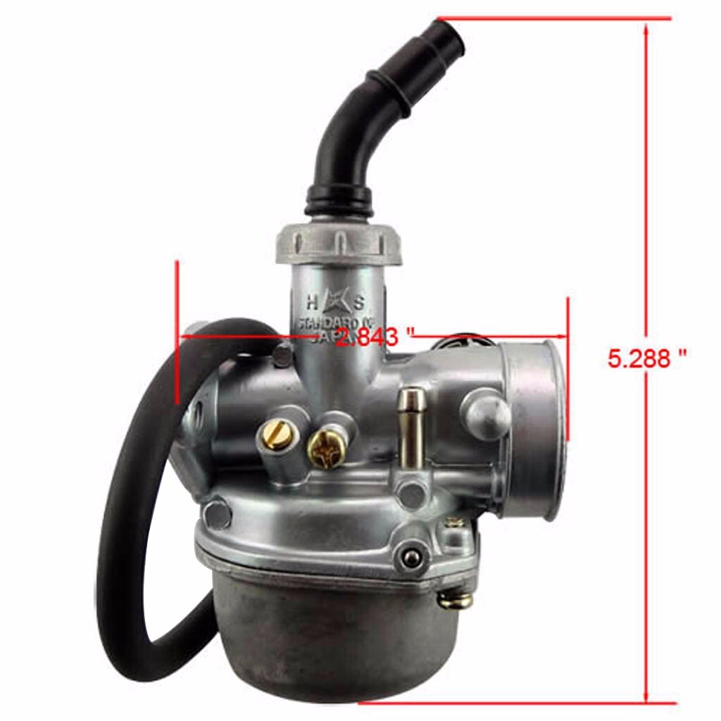 19mm carburetor, thumb throttle, brake lever, all-terrain vehicle, four-cooler, 50cc, 70cc, 110cc, 125cc