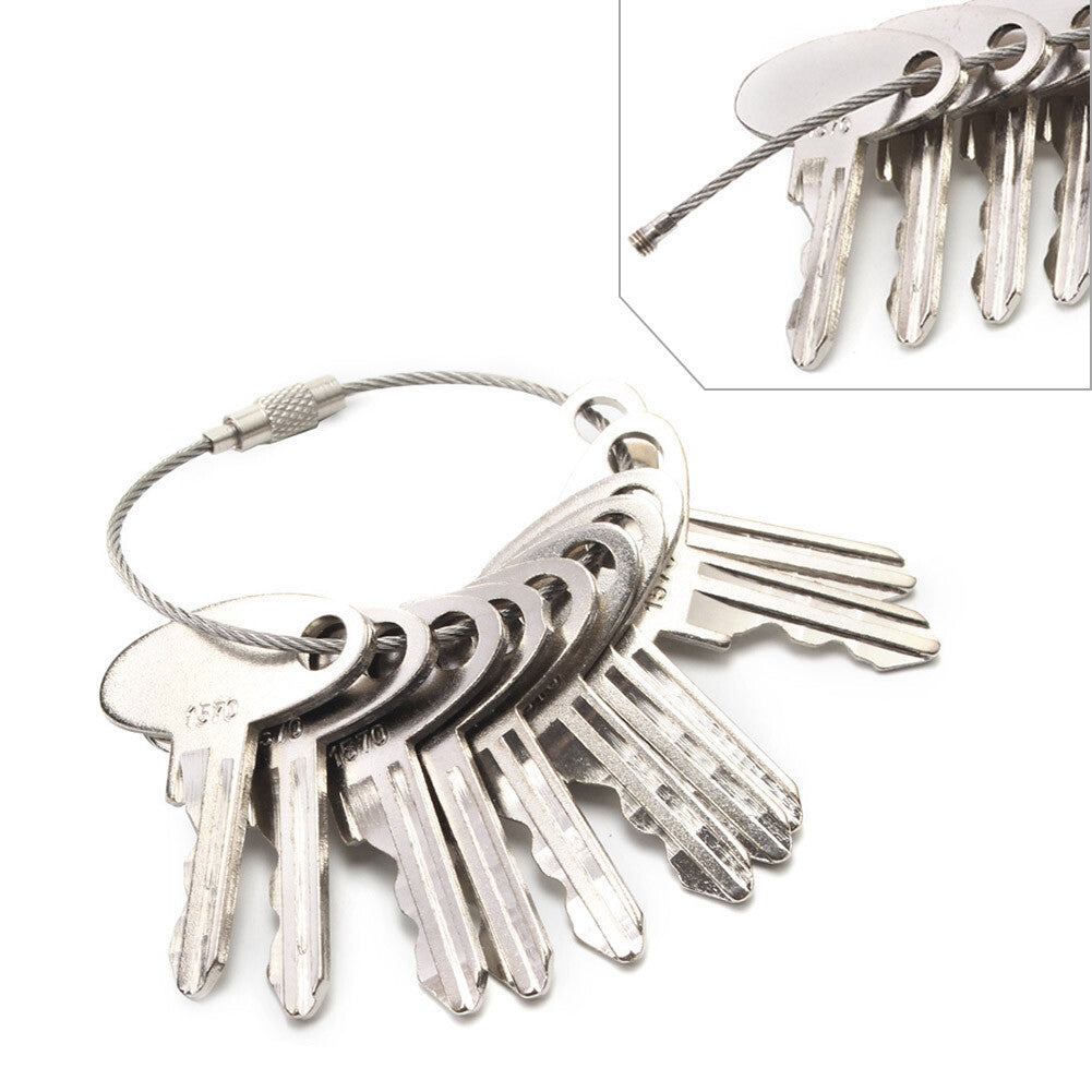 Ignition Keys #1570 Fit for Ford Shibaura Terramite Yushin Tractor Equipment 10PCS