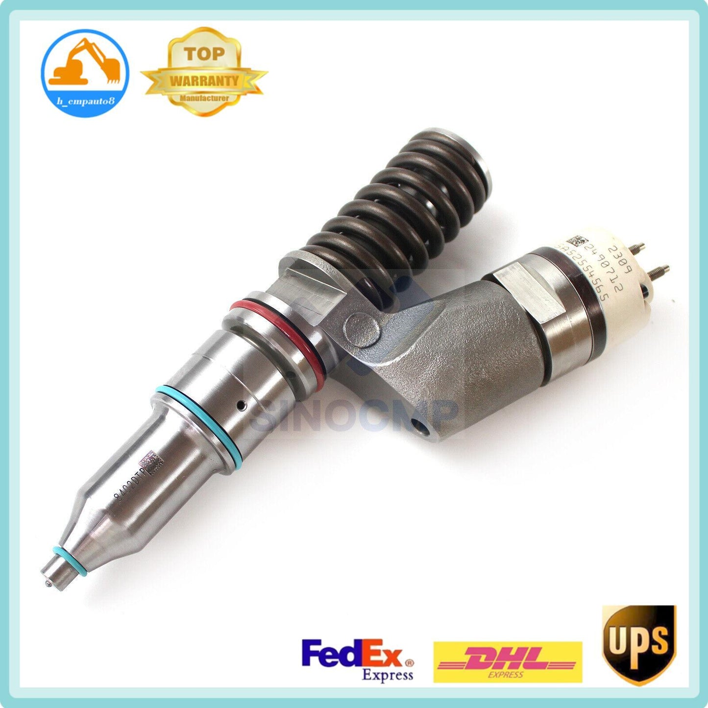 Fuel Injector 249-0702 10R-3261 for Caterpillar CAT C15 Engine DHL /UPS