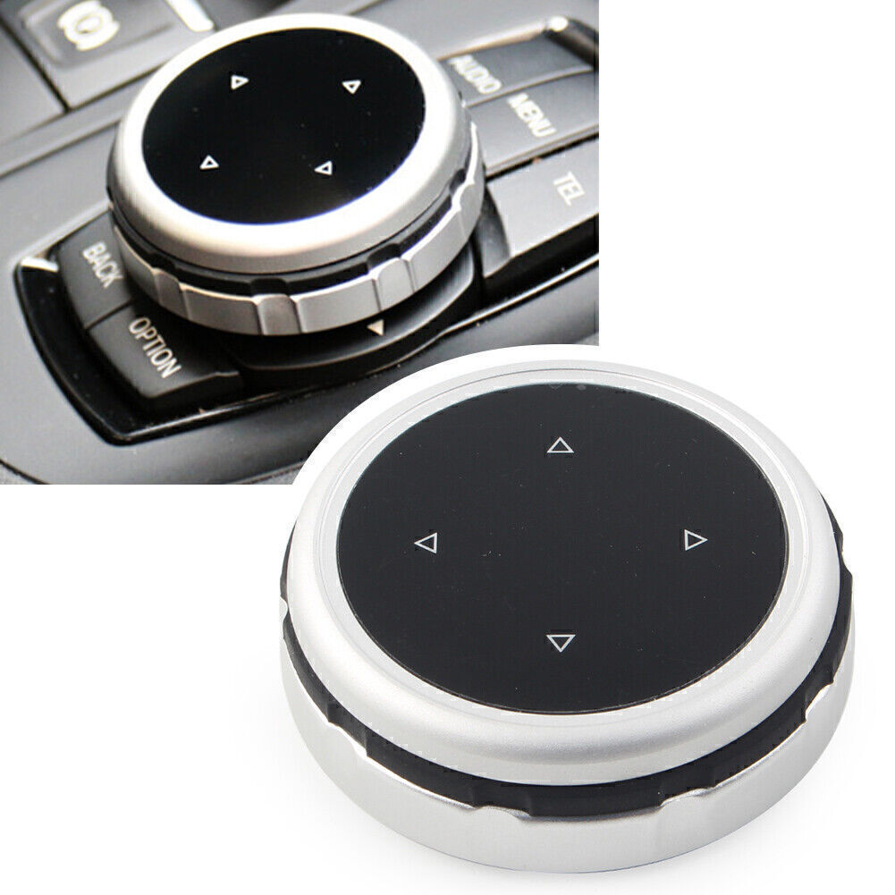 FIT for BMW 1 3 4 5 6 7 Series X1 X3 X4 X5 X6 IDRIVE Control Knob Trim Multi-Media