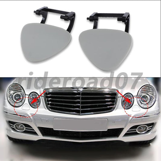 Front Headlight Washer Nozzle Cover Cap for Benz E-CLASS W211 E280 E350 E550