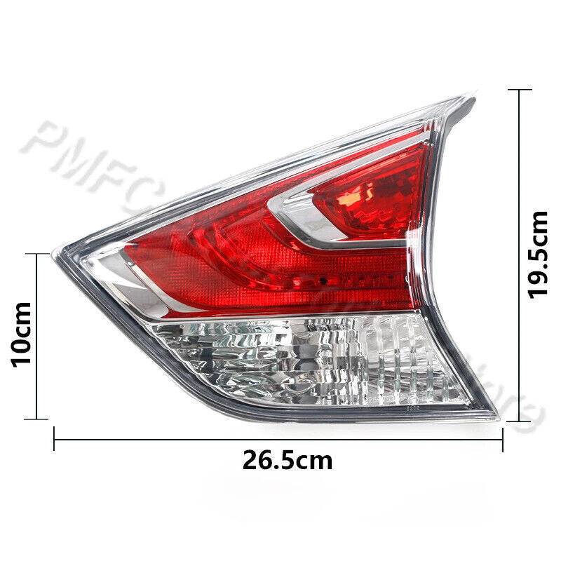 Right Inner Rear Tail Light Tail Lamp NO Bulb for NISSAN X-TRAIL T32 2014-2016