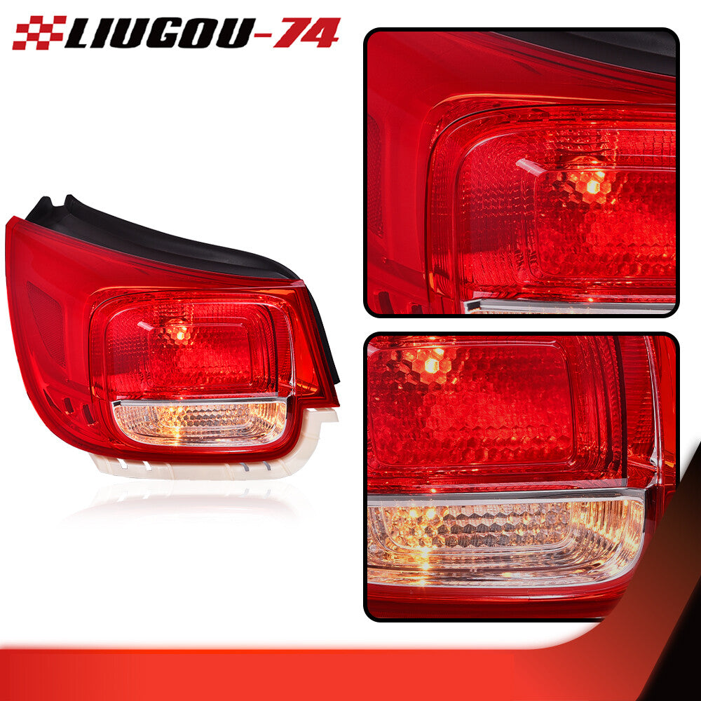 Suitable for 13-15 for Chevrolet Malibu Halogen, externally mounted taillight and brake light, 1-piece drive-side unit.