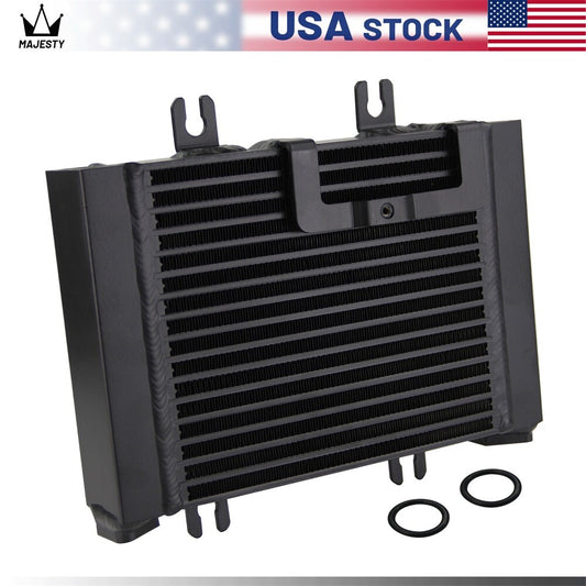 Upgrade Aluminum Oil Cooler Drop-in Fitment for 2009-2019 for Nissan R35 GT-R Black