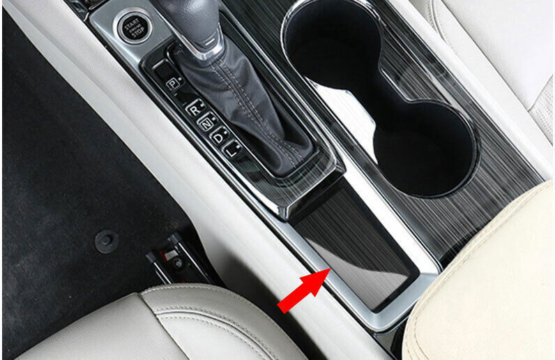 Console Storage Box Cover Trim 1 for Nissan Altima Teana 2019-22 Black Titanium