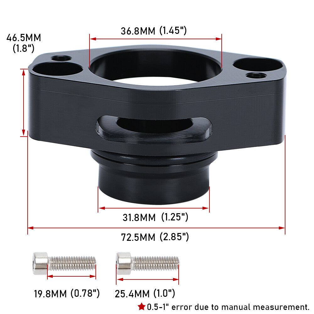 Turbo Blow Off Valve Adapter BOV For 2016-2023 for Ford F-150 2.7L 3.5L Ecoboost