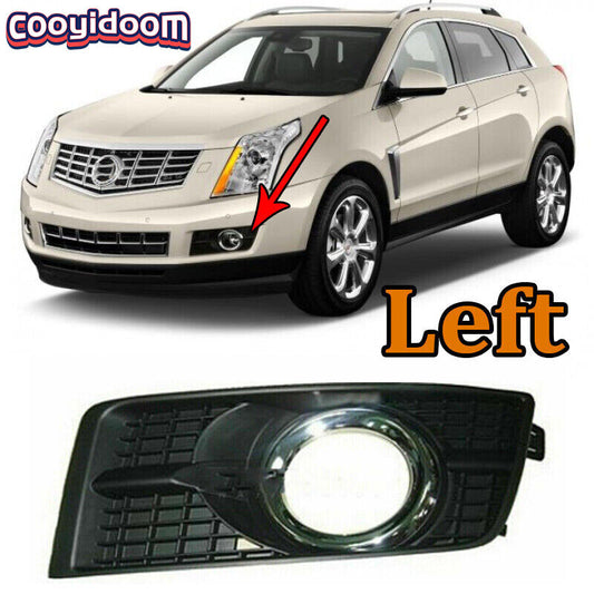 Applicable to 2010-2016 for Cadillac SRX GM1038125 - new front left fog light bezel plastic.