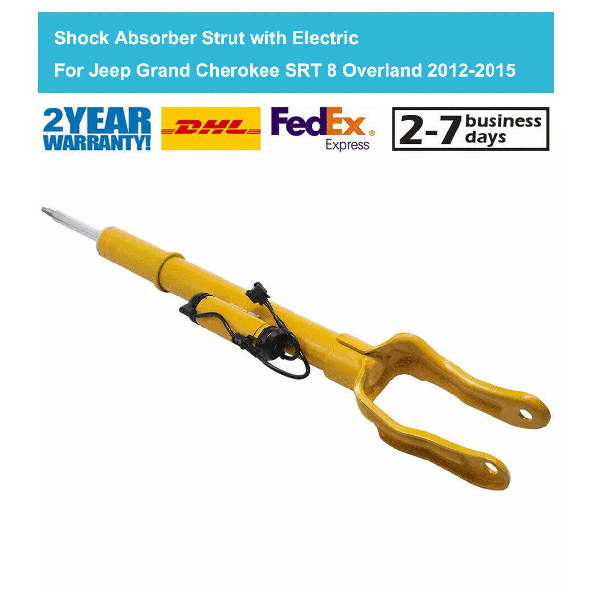 Front Left Shock Absorber Electric Fits for Jeep Grand Cherokee Laredo 2012-2015