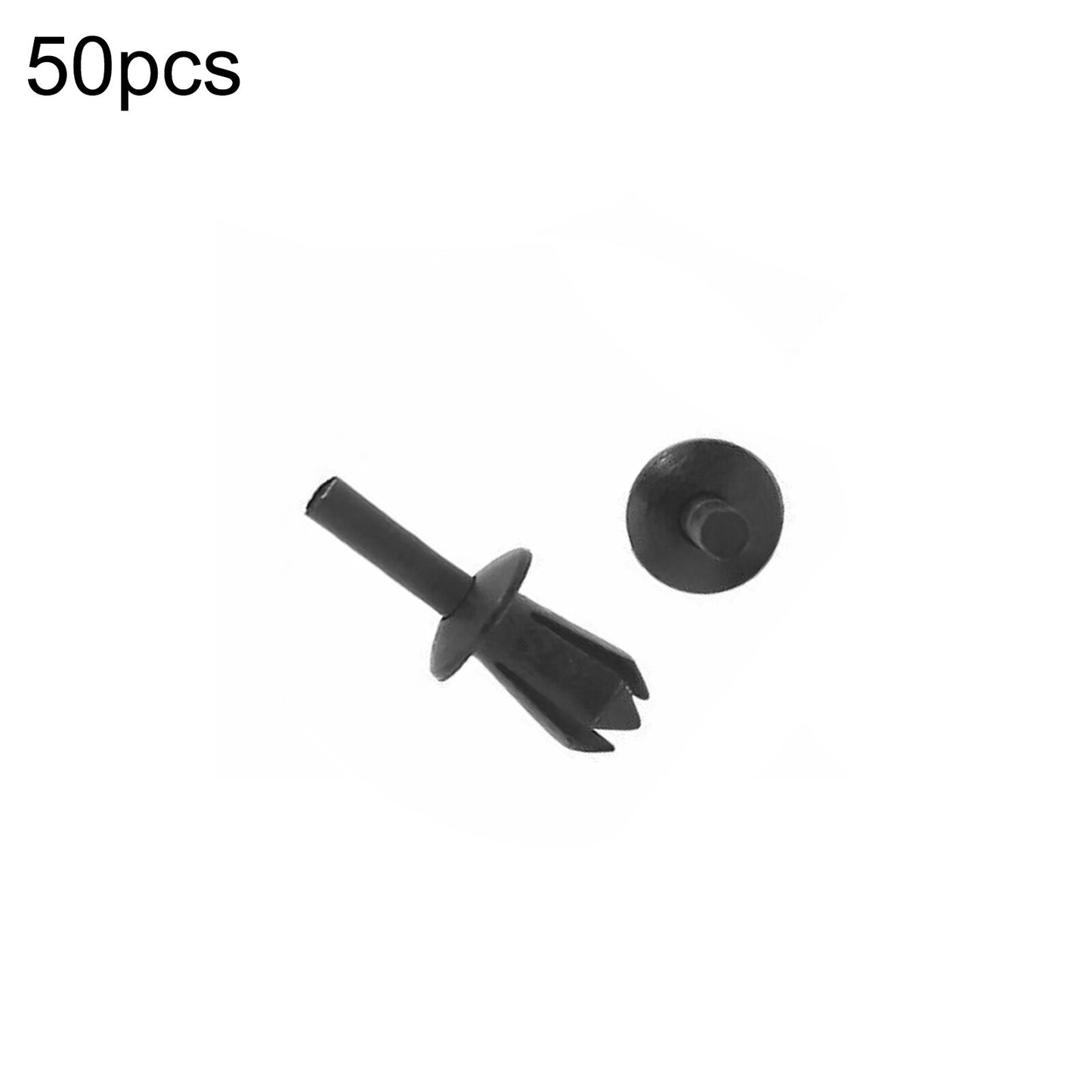 50pcs Universal Plastic Door Trim Panel Retainer Push Rivet Clips for BMW Car