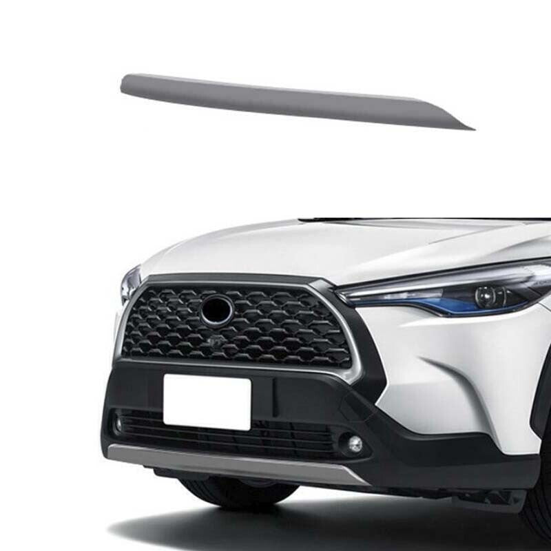 1pcs Front Bumper Grille Lower Strip Chrome for Toyota for Corolla Cross 2022-2023
