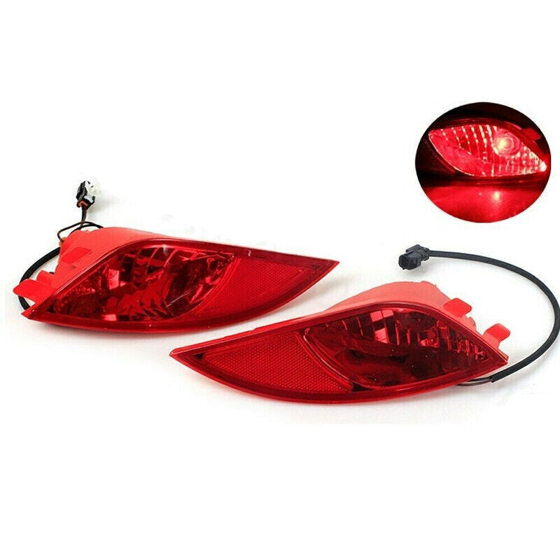 2Pcs Rear Bumper Brake Light Tail Light Stop Lamp 1Pair for Hyundai IX35 2010-15