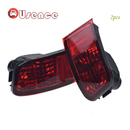 2PCS Rear Bumper Reflector Tail Fog Light Lamp for Toyota for Land Cruiser PRADO 120