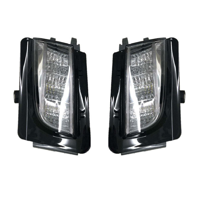 Pair for Cadillac ATSL 2013-2019 Front Fog Light Daytime Running Lights