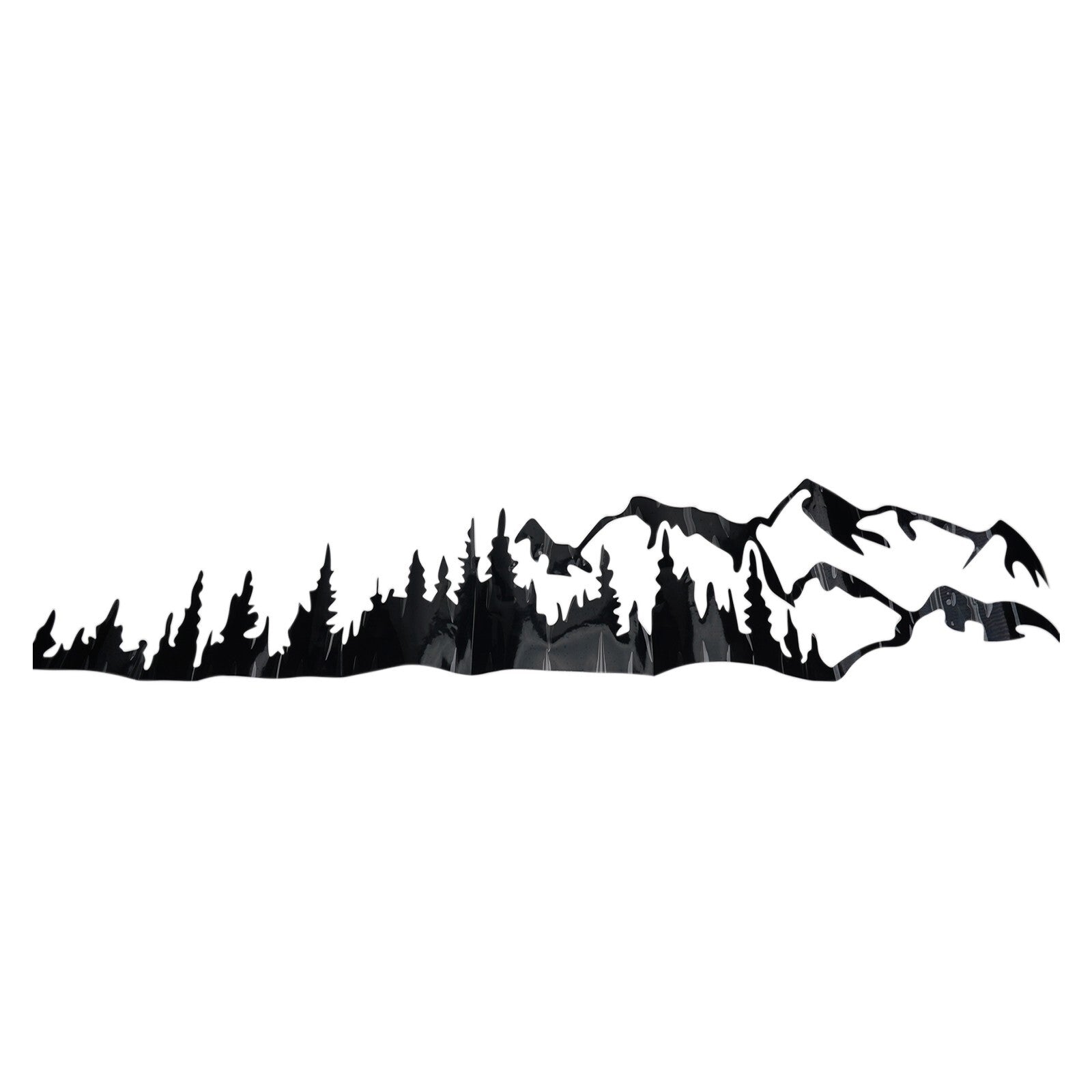 1X Sticker Car Tree Mountain-Forest Decal Vinyl Truck SUV/RV/LH Trailer Side New
