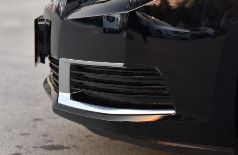 for Cadillac XTS 2018-2019 GL 2PCS Chrome Front Fog Light Lamp Cover Trim