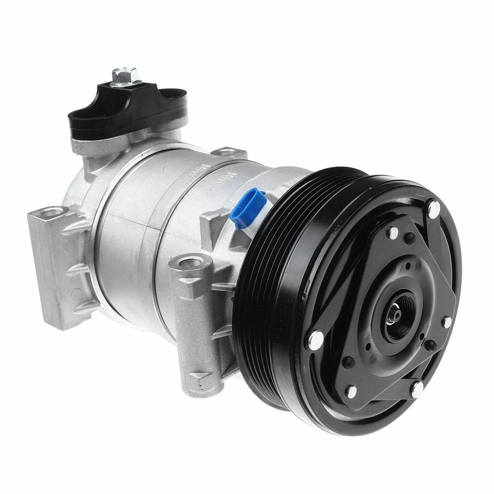 AC Compressor w/ Clutch for Chevy K1500 2500 3500 P30 1996-1999 for GMC C1500 2500