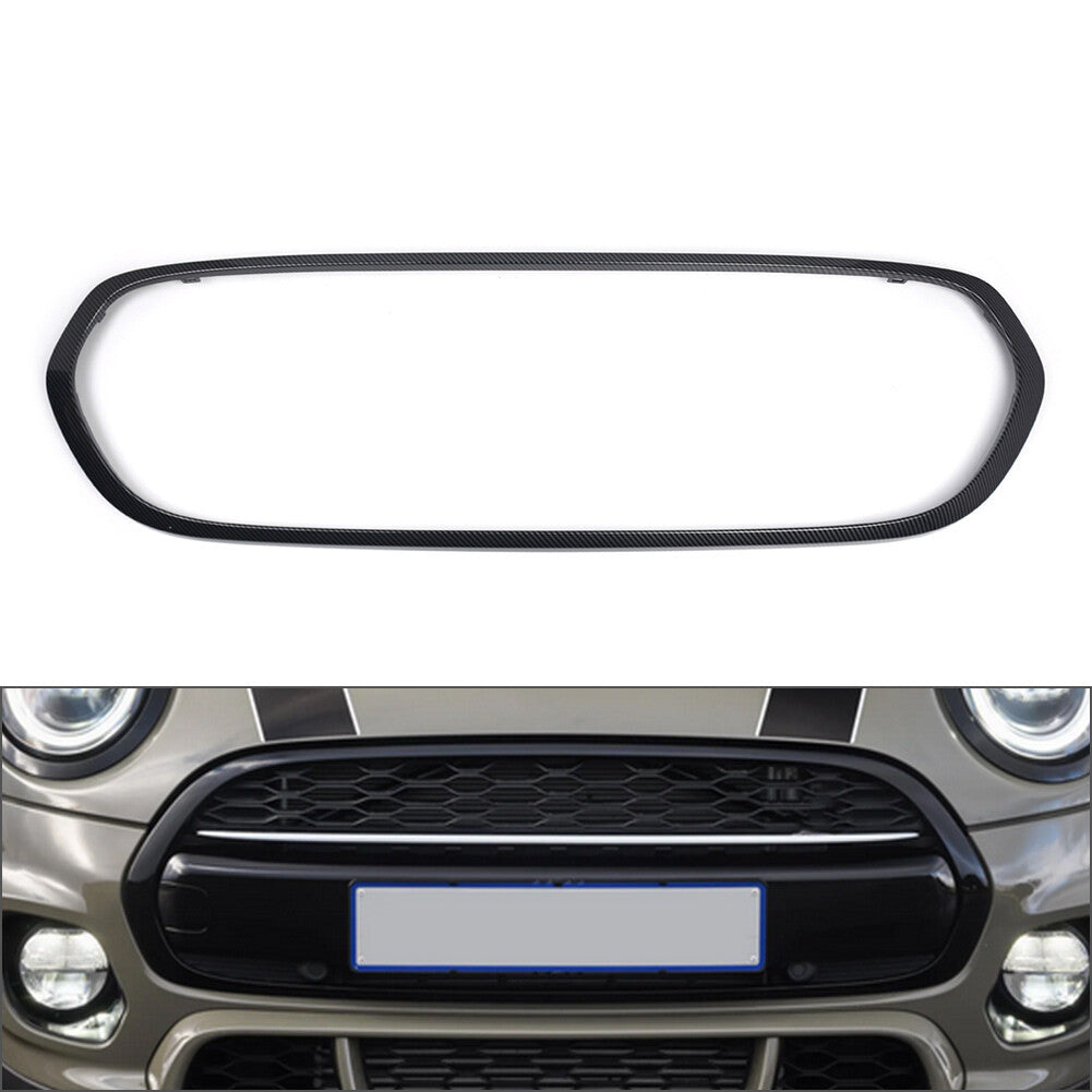 Front Bumper Grille FrameMolding Trim for BMW for Mini Cooper F55 F56 F57 Carbon Blk