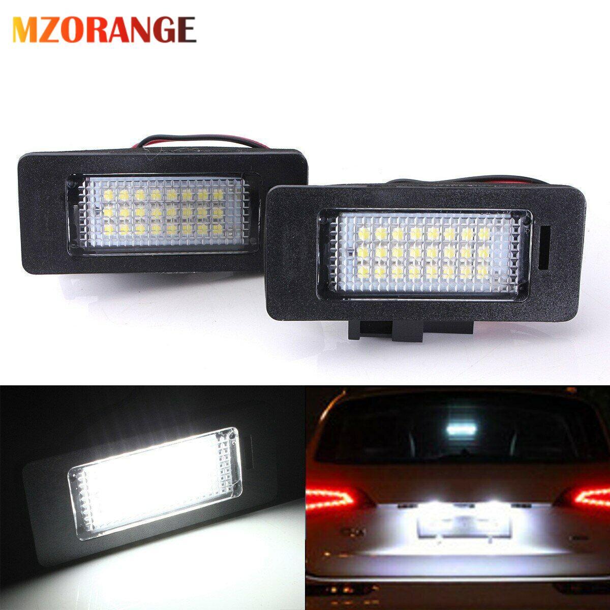 2¡Á F¨¹r for VW for Golf for Passat for Jetta Polo for Tiguan for Skoda for Seat Kennzeichenleuchte 5N0943021