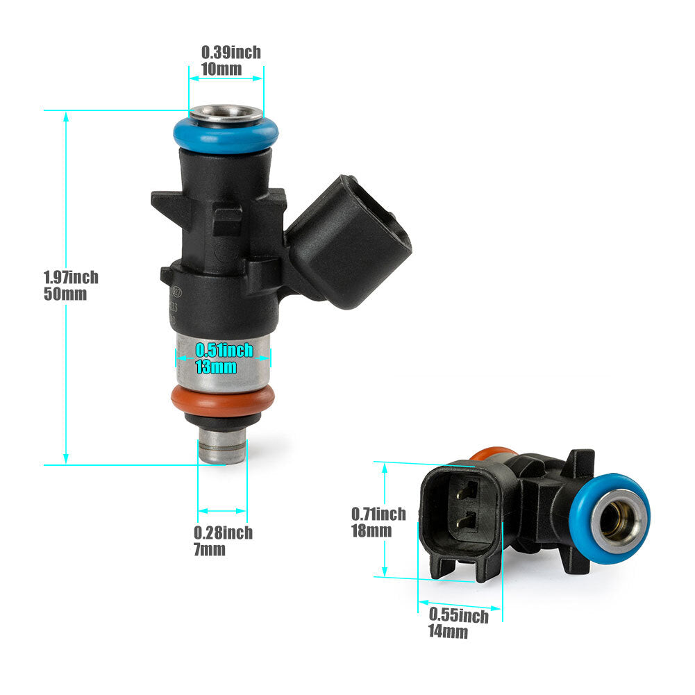 6PCS Fuel Injectors for Chrysler for Dodge for Ram for Jeep 3.6L 5184085AC/0280158233 New
