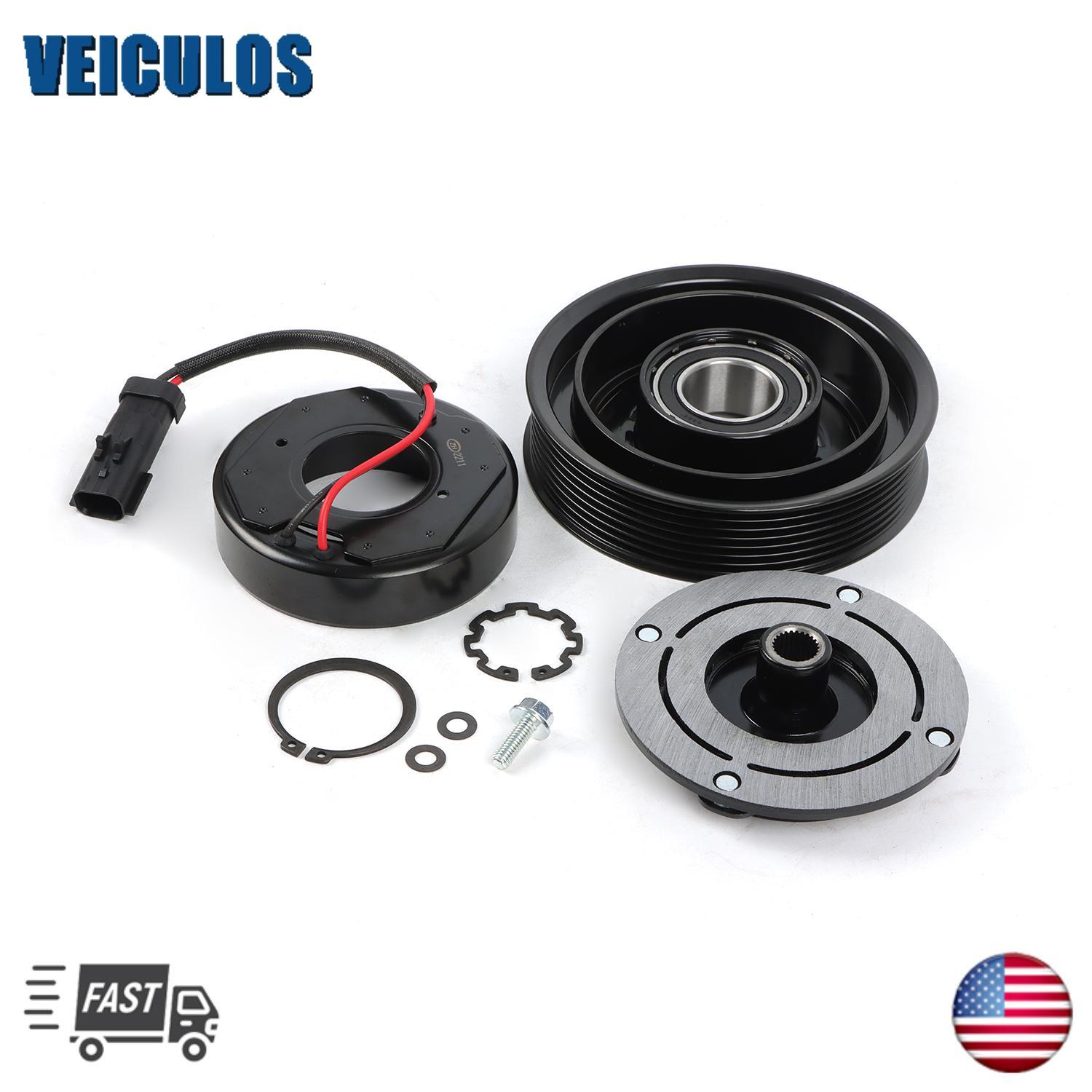 AC Compressor Clutch For 2011 - 2020 for JEEP GRAND CHEROKEE 8CYL 5.7L 6.4L 1856