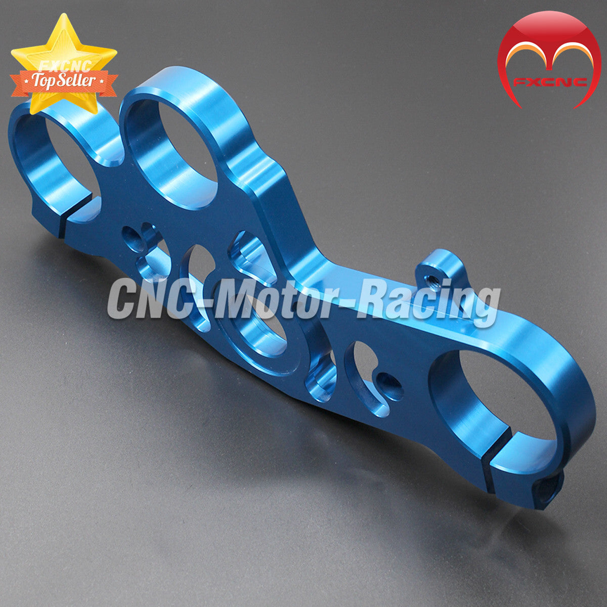 Lowering Triple Tree front clip for Yamaha R1 2004 2005 2006 Blue