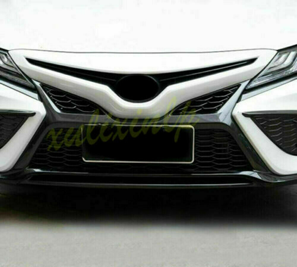 3X For 2021 2022 for Toyota for Camry SE XSE Piano Black Front Bumper Molding Cover Trim