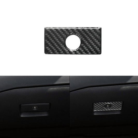 Carbon Fiber Glove Box Latch Frame Cover Trim for Nissan Altima 2019-2022