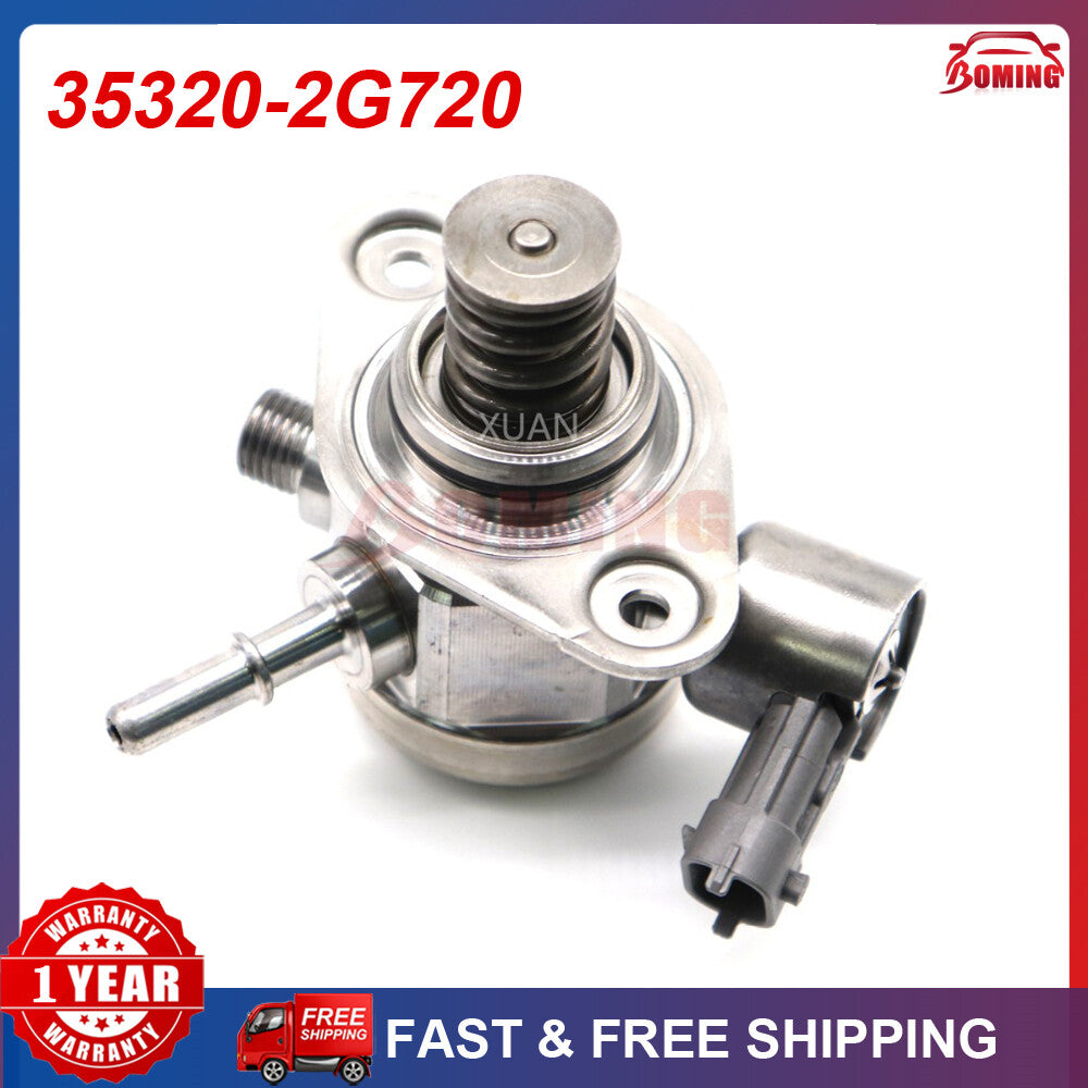Automotive high-pressure fuel pump 35320-2G720, suitable for Hyundai and for Kia 2.0L and 2.4L engines. 2011-2016.