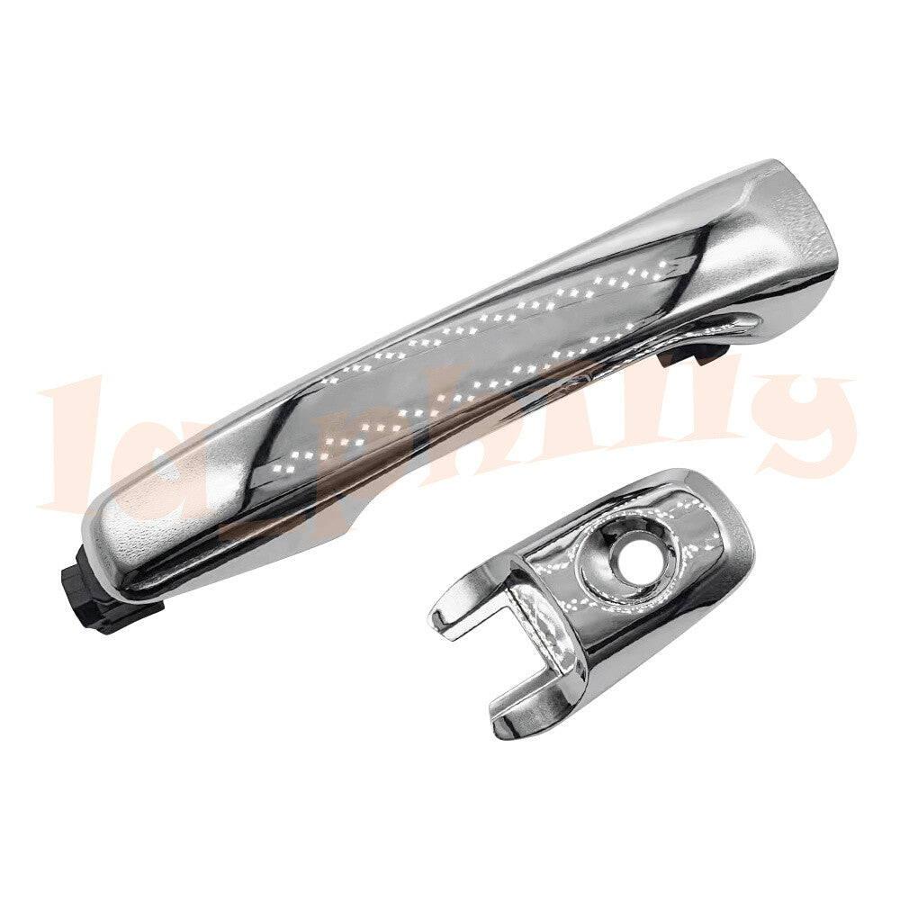 Front left Exterior Outside Door Handle Chrome Fit for 11-17 for Ford Explorer Edge