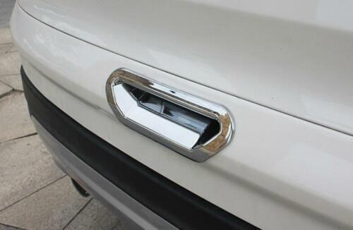 Silver Exterior Tailgate Door Bowl Cover Trim for Ford Escape Kuga 2013-2019 A