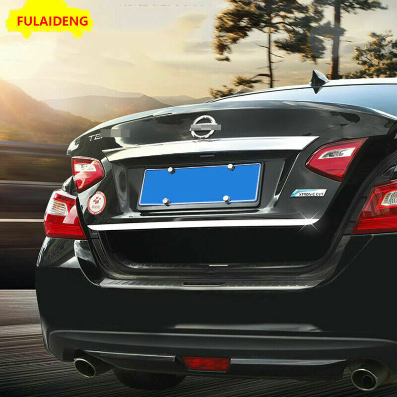 for Nissan Altima Teana 2013-2018 Stainless Rear Door Trunk Lid Tailgate Strip