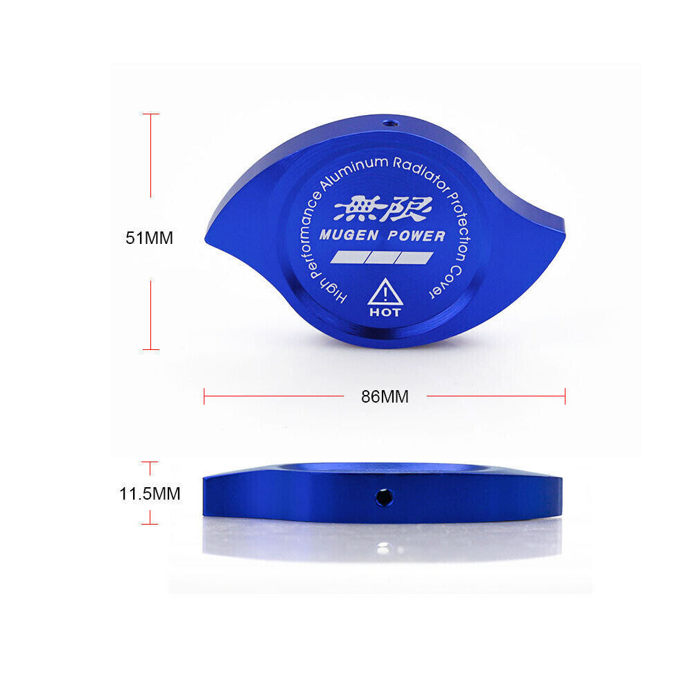Blue Oil Filler Cap+ Radiator Cap+ Oil Dipstick for Honda for Acura K20 K Series