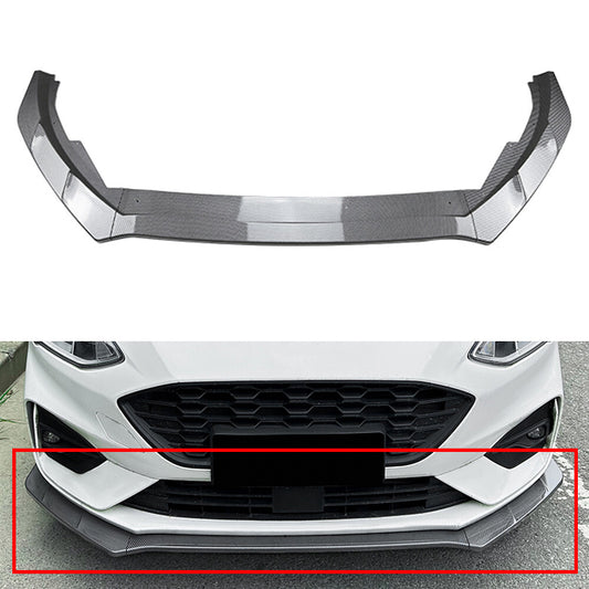 Front Bumper Spoiler Splitter Lip for Ford Focus MK4 ST Line 2019-2022 2022 21