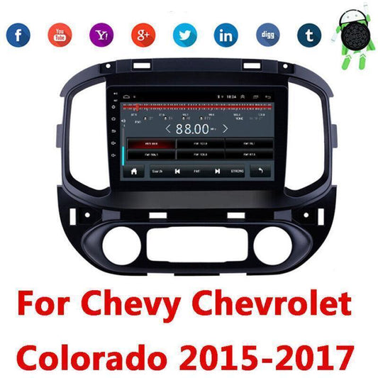 9 Android 10 Car Radio GPS Multimedia Player for Chevy for Chevrolet Colorado 15-17