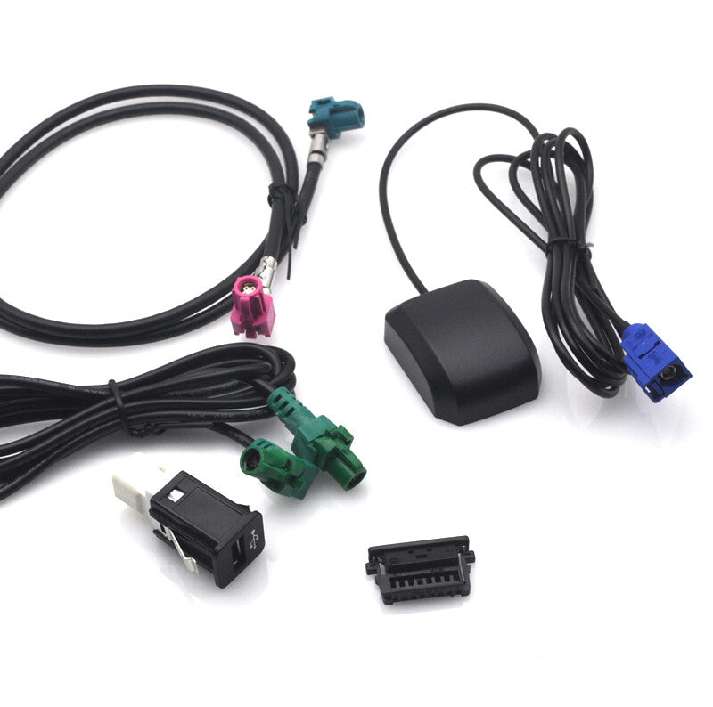 Retrofit navigation SAT NAV CIC cable antenna gps for BMW E90 E91 E92 E93 M3 M5
