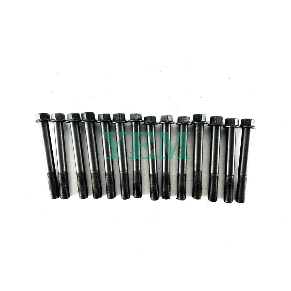 1 Set Engine Head Bolt 14pcs For Yanmar 3TNC80 Engine 3TNC80 Cylinder Head Bolt