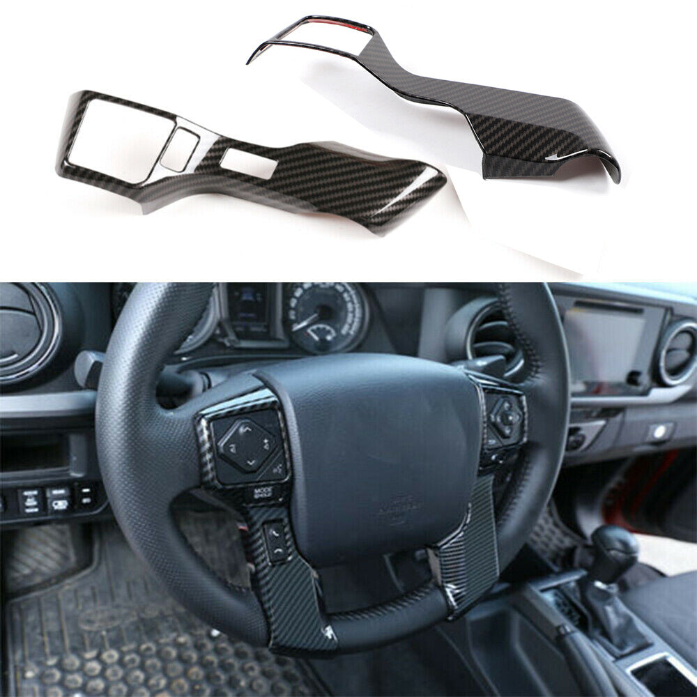 Carbon fiber ABS window lift switch frame trim for Toyot@ Supra A90 2019-2022