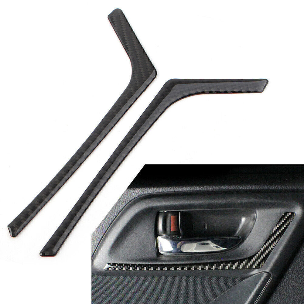 2x Inner Rear Door Handle Cover Trim for Subaru Forester 2013-2018 2014 2015