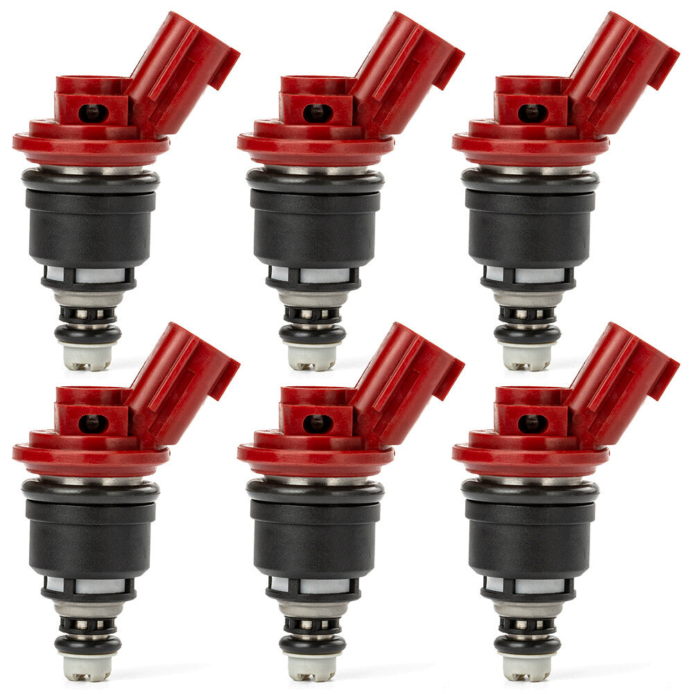 6 FUEL INJECTORS 16600-96E01 for INFINITI I30 J30 for NISSAN MAXIMA 300ZX 3.0L V6