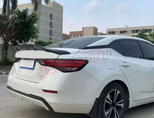 FOR 2020-2023 for NISSAN SENTRA CARBON FIBER DUCKBILL REAR TRUNK LIP SPOILER WING 1X