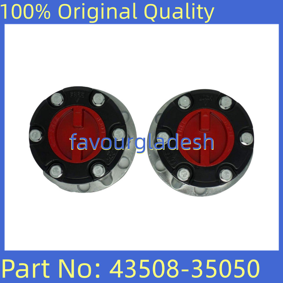 2PCS Wheel Locking Hubs for Toyota 4Runner T100 PickUp Truck Hilux 43508-35050