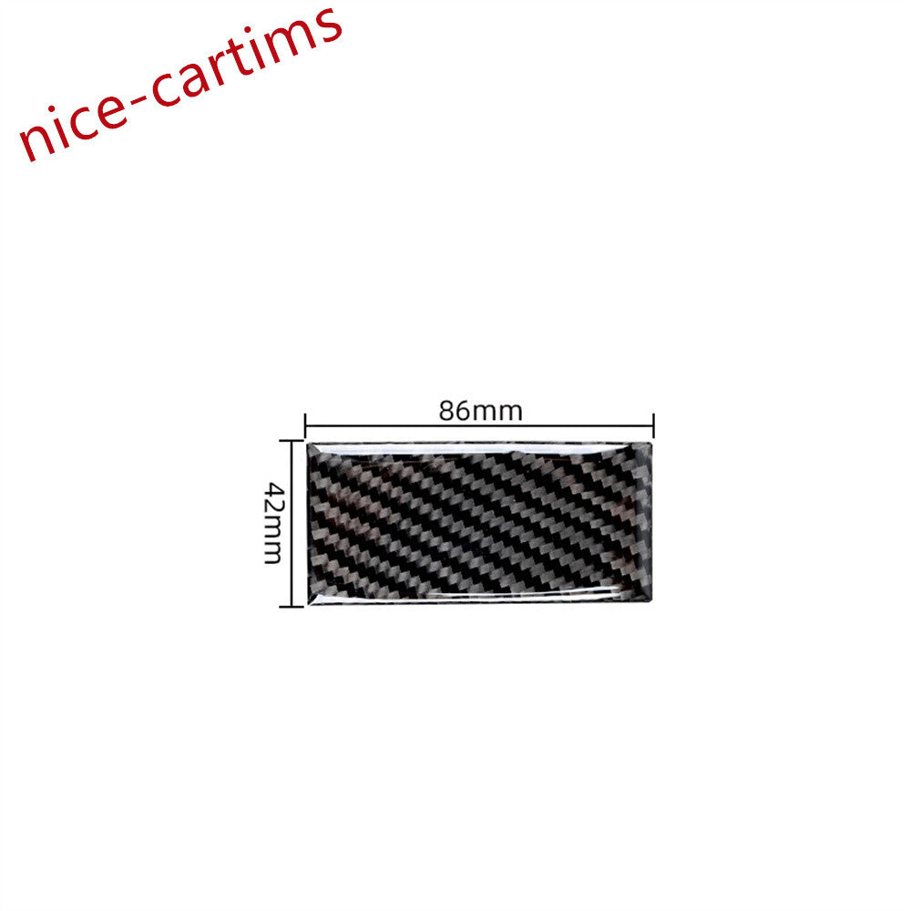 Carbon Fiber for Co -pilot Glove Box Handle Switch Panel Trim for Ford F150 2009-2014
