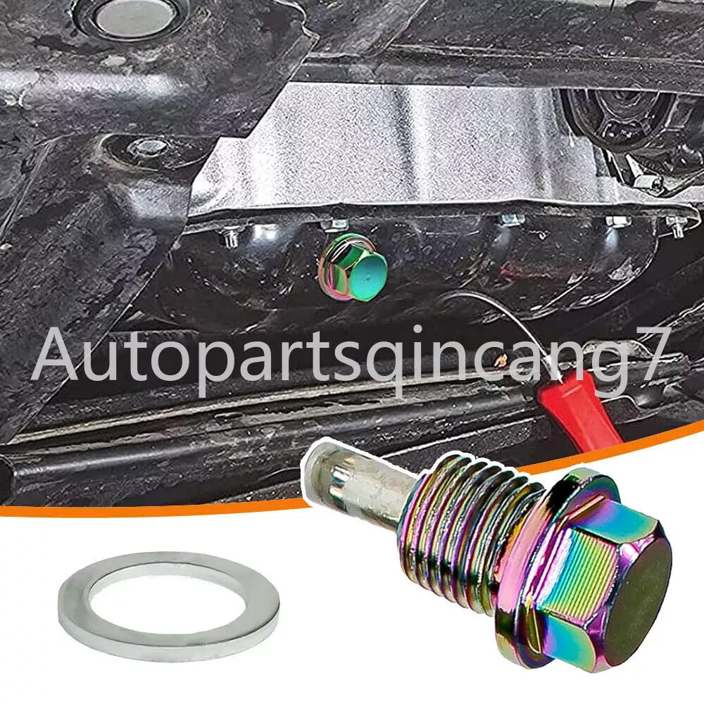 M121.25MM Neo Chrome Magnetic Oil Drain Plug / Oil Sump drain plug Nut