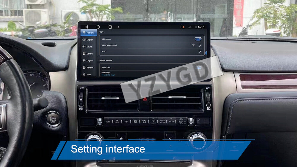 12.5for Lexus GX400 GX460 2010-2020 Android Carplay Car Radio Stereo Receiver