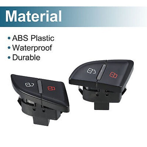 8K1962107A 8K1962108A 2 Pair Car Front Rear Central Door Lock Switch for Audi
